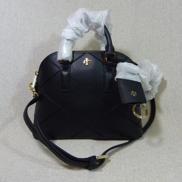 IMPORTED LUXURY HANDBAG @ Tory Burch Robinson Mini Dome Satchel